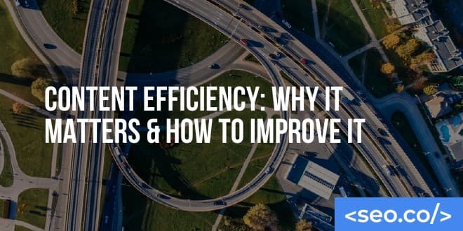Using Traffic Ratio KPIs to Improve Content Efficiency
