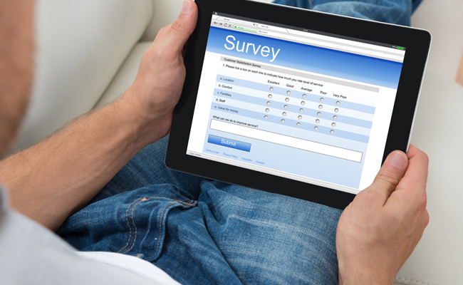 Survey your customer base