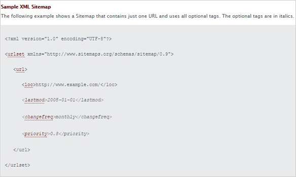 Create and upload an XML sitemap