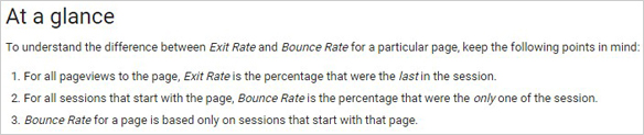 Decrease your bounce and exit rates