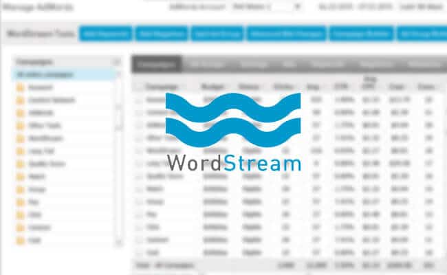 data visualization Wordstream,customer relationship management and free and paid version