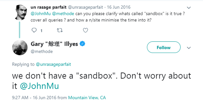 Is the Sandbox Penalty Real?