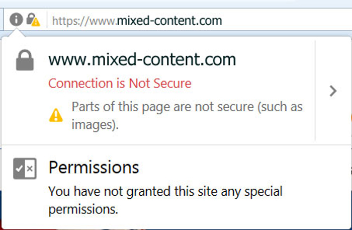 What is mixed content?