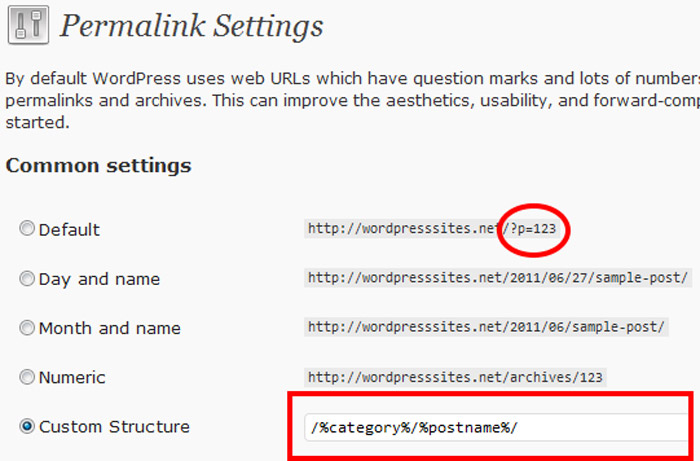 Tips for formatting URL structures in WordPress