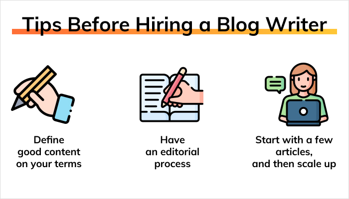 Tips Before Hiring a Blog Writer