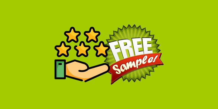 Send free samples in exchange for reviews or testimonials