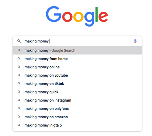 Making Money - Google Search