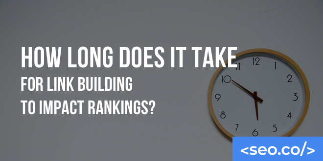 How Long Does it Take for Link Building to Impact Rankings?
