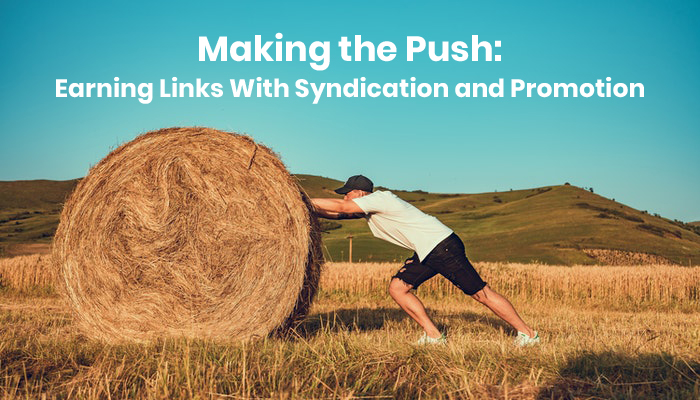 Making the Push: Earning Links With Syndication and Promotion