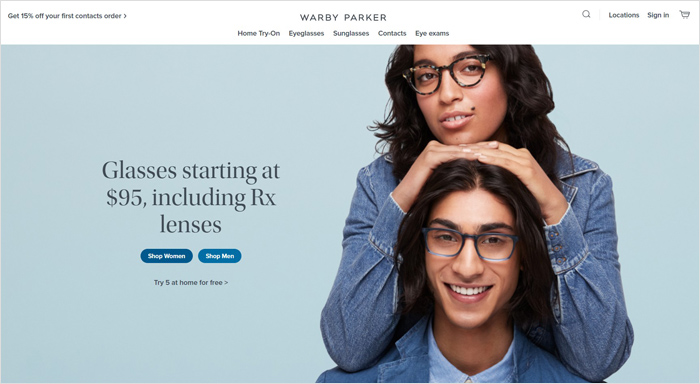 Warby Parker - D2C Marketing Company