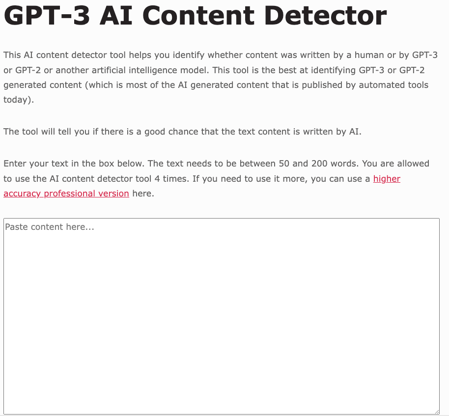 gpt-3 detector